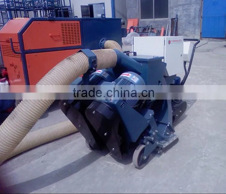 Road shotblasting machine