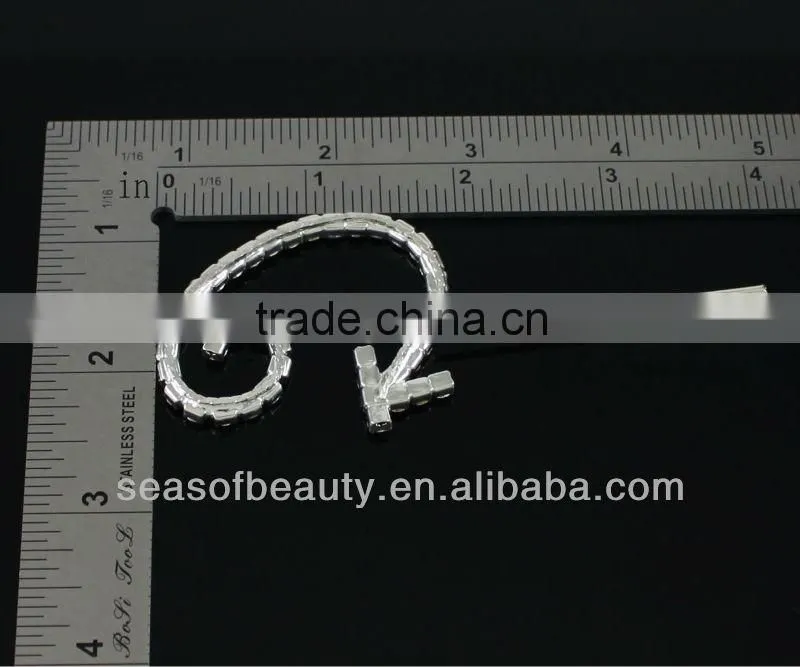 Fashion Rhinestone Wedding Cake Topper Letter in China B028G