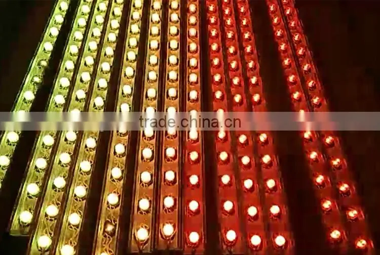 ip65 dmx512 rgb 24v meanwell driver outdoor flexible slim led wall washer light