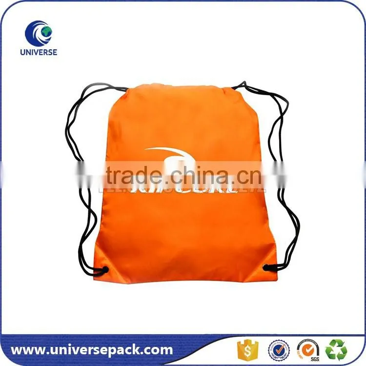 China Supplier wholesale nylon eco bag with drawstring