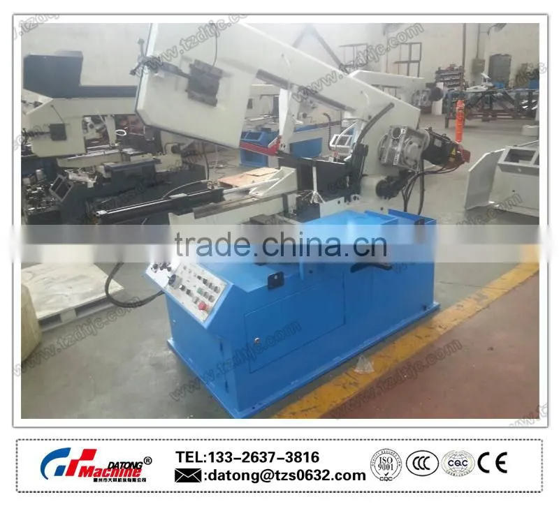 Band Saw For Metal Cutting BS-460G Portable Band Sawing Machine