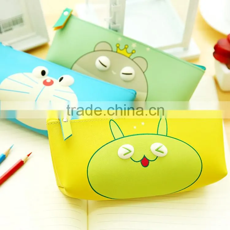 Custom Silicone Pencil Case,Cute Silicone Pen Bag