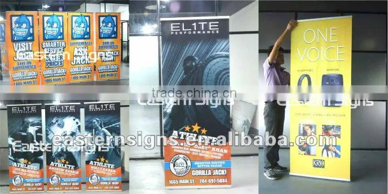 L Banner Stand with Oxford fabric