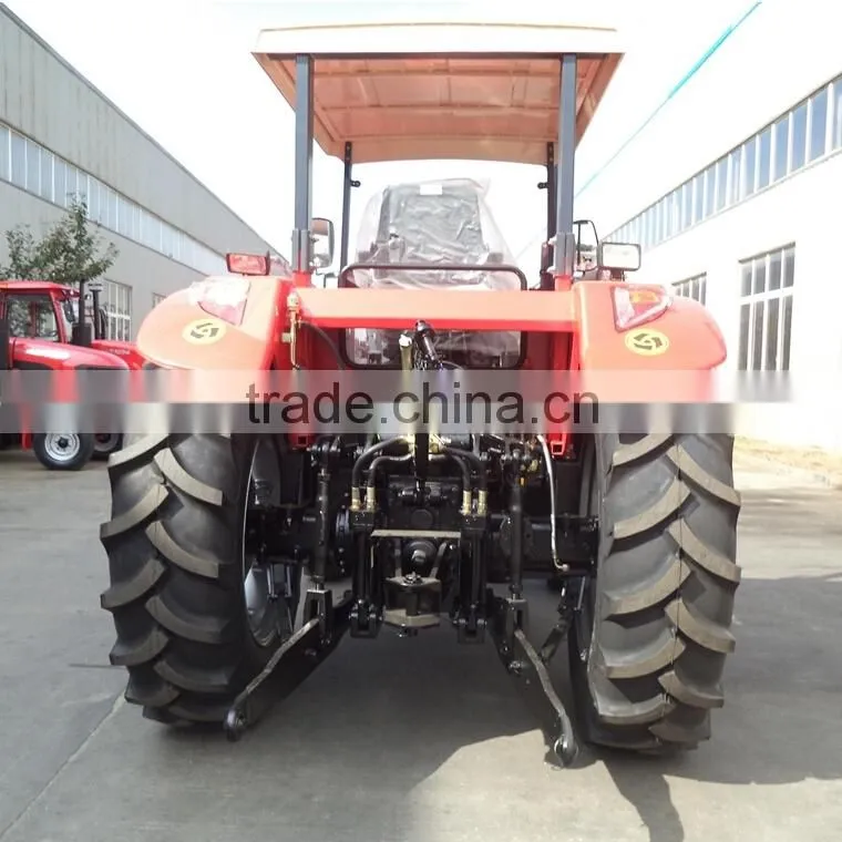 Hot selling DQ1004 100HP 4WD China Cheap Agricultural Tractor with Sunshade