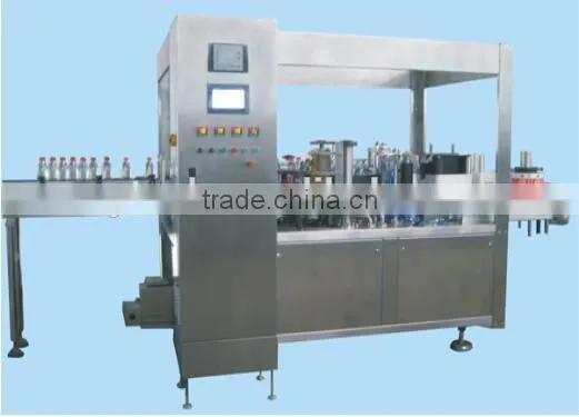 Automatic linear labelling machine China with hot melt glue