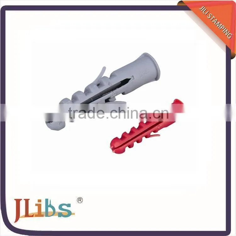 F Welded clamps with screw and plastic anchor