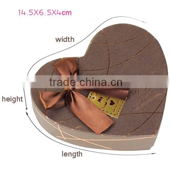 Luxury Heart Shape Chocolate Packing Box