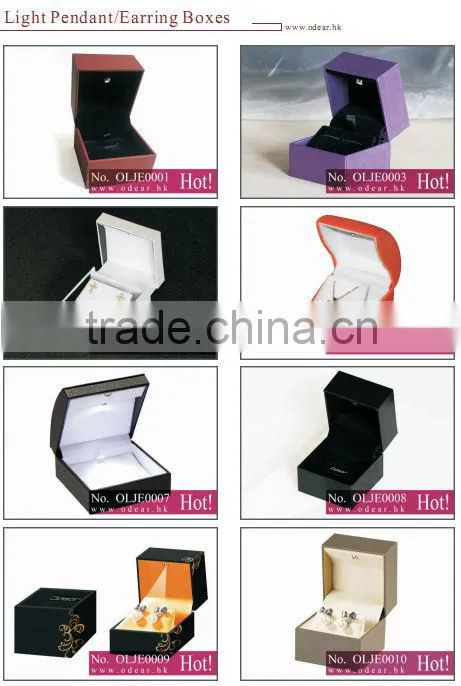 new design led jewelry packaging box for lover wholesale