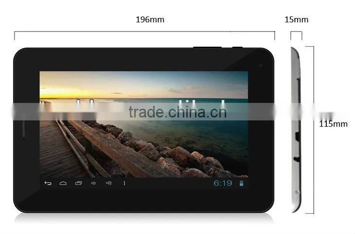 7" Android 4.2 OS Boxchip A13 Android Mid Driver Usb With 2G Phone Call,Two Cameras