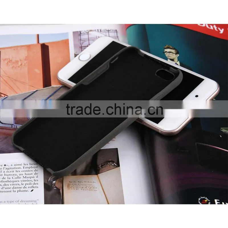 C&T Black PU Leather Back Cover Case Shell for Oneplus 3
