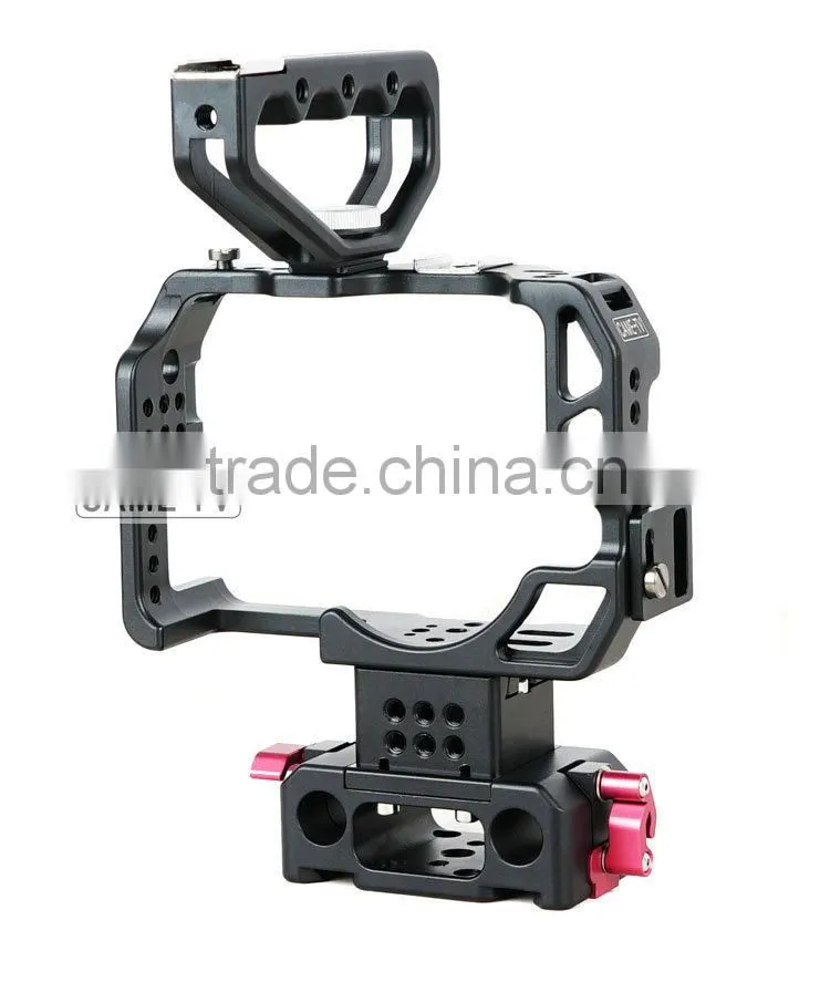 CAME-TV Protective Cage for GH4 Camera Rig with Handle HT-GH4 Armor
