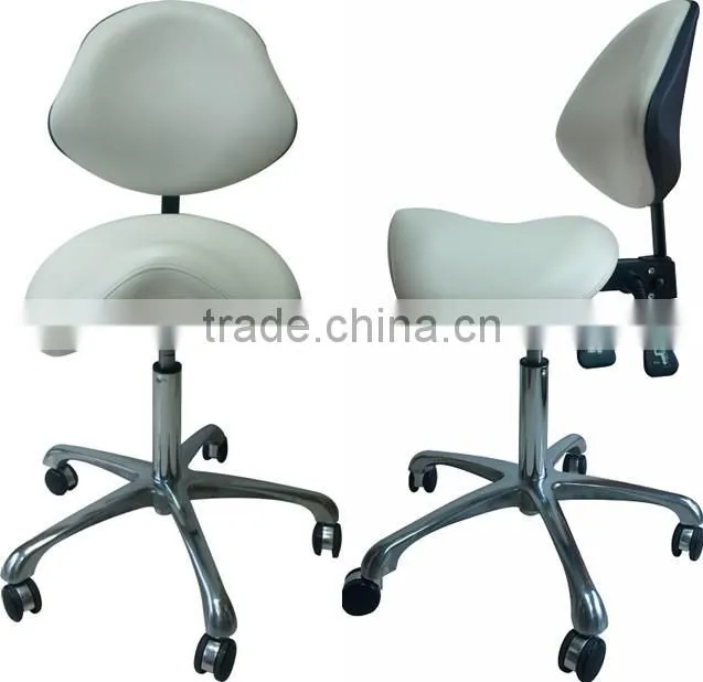 Salon Saddle Stool SA010 with back rest