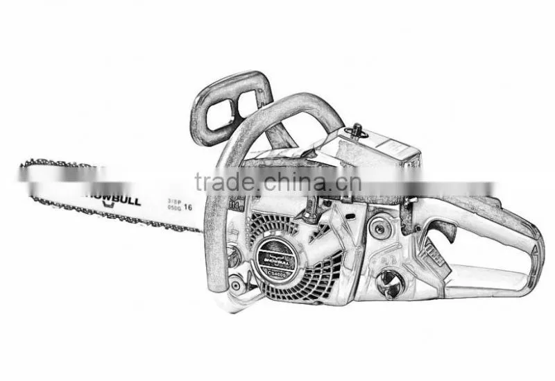 Small garden tools low emission gas chainsaw 1HP/2.1HP