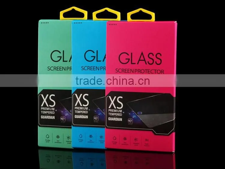 Made in China tempered glass screen protector for galaxy mega