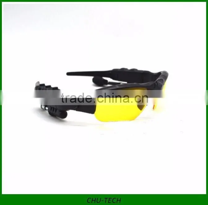 MP3 Players Sunglass Bluetooth Stereo Headset With Hands Free Call