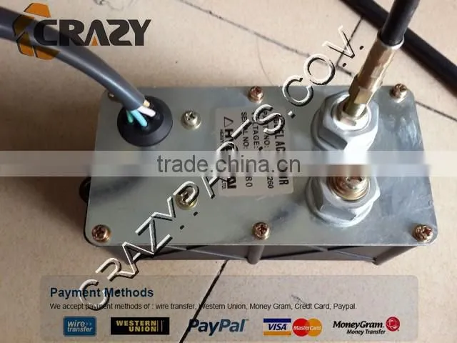Excavator R140 electric parts R140 Stepper Motor 4BT3.9 Throttle Motor accelerograph motor