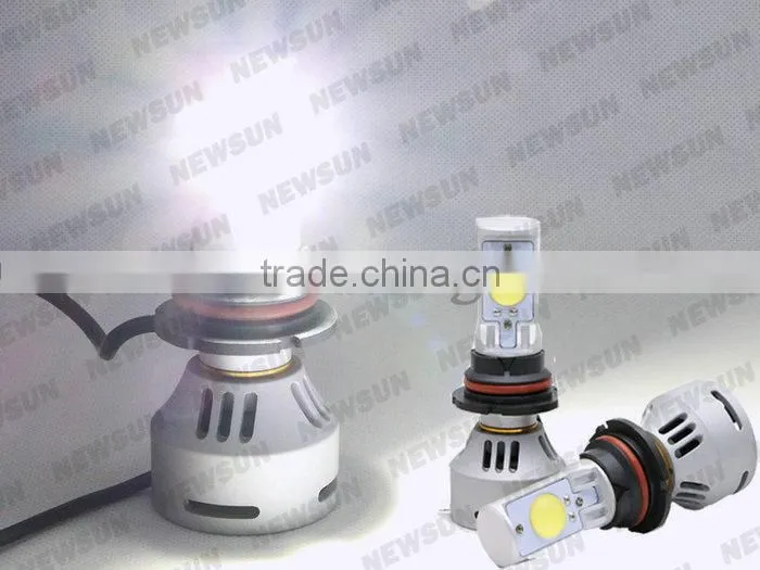 Highest lumens 6400LM Car led h4 high low c ree led headlight bulbs