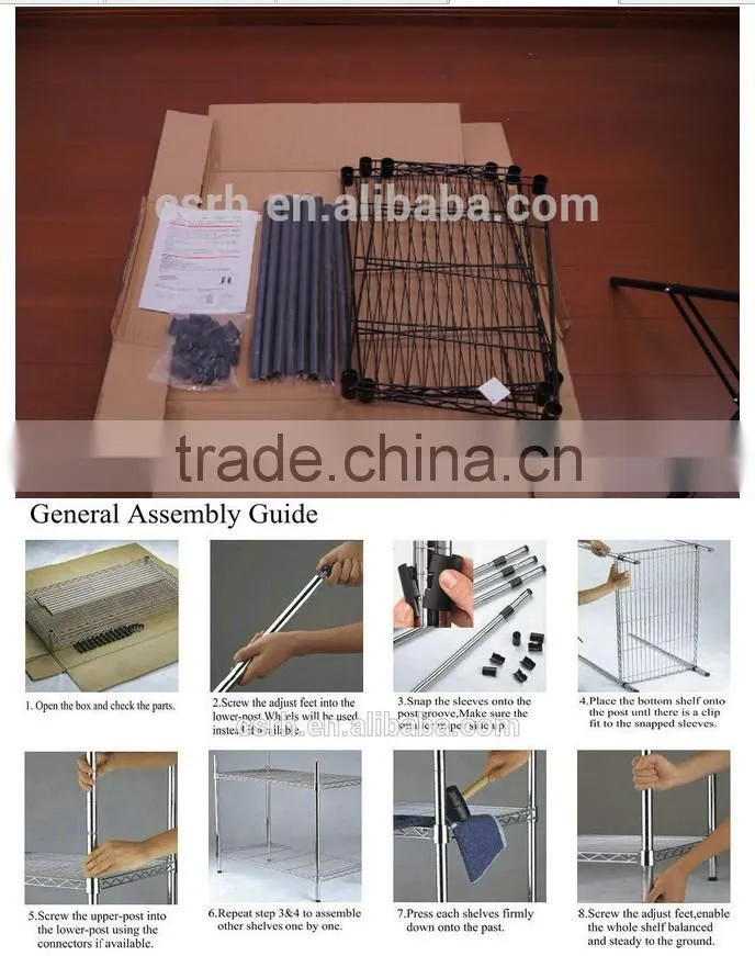 RH-HZL04 Multi-functional Microwave Oven Wire Rack Mini Wire Shelf