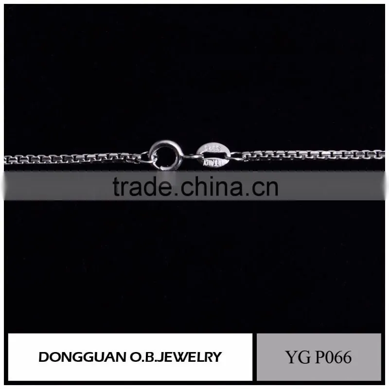 High Quality Pink Zircon Necklace /Silver Necklace/Necklace Women Wholesale
