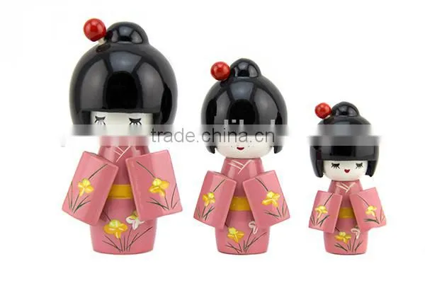 Promotion pure handmade craft deluxe craft doll set