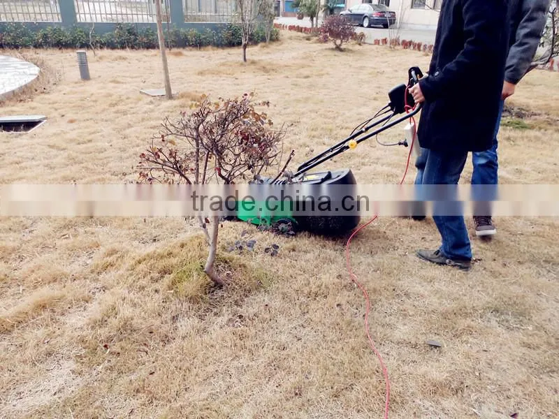 1000W double blade garden tractor lawn mower