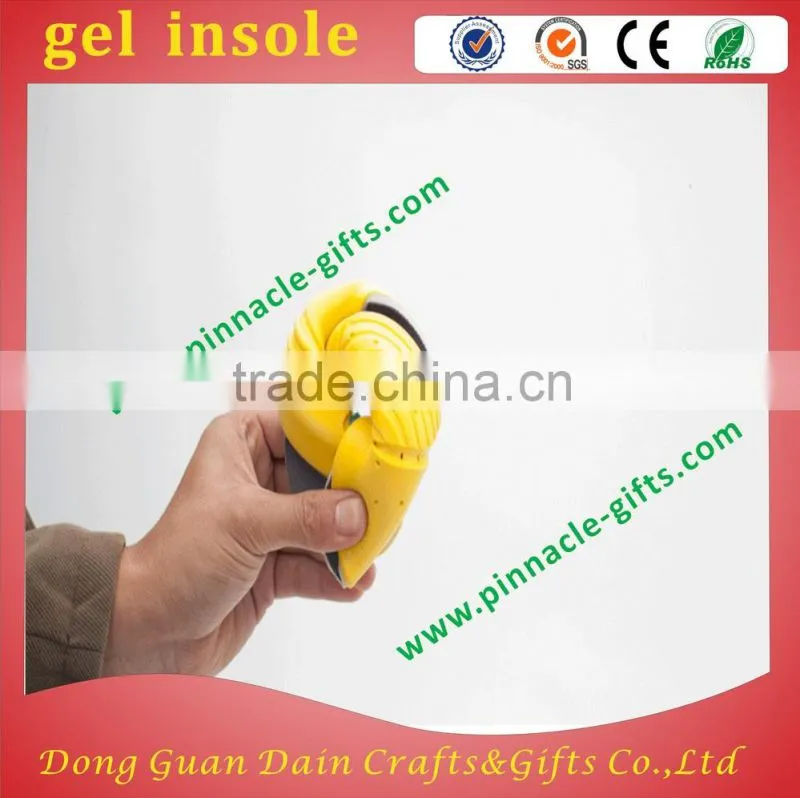 Comfortable PU insoles for shoes base on custom designs