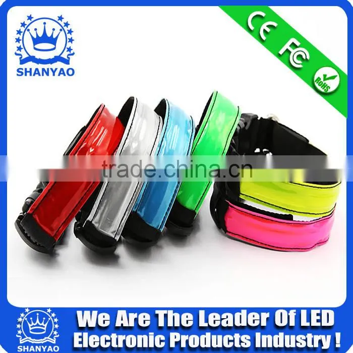 2015 Hot Selling LED Reflective Electric Dog Collar With LED Light