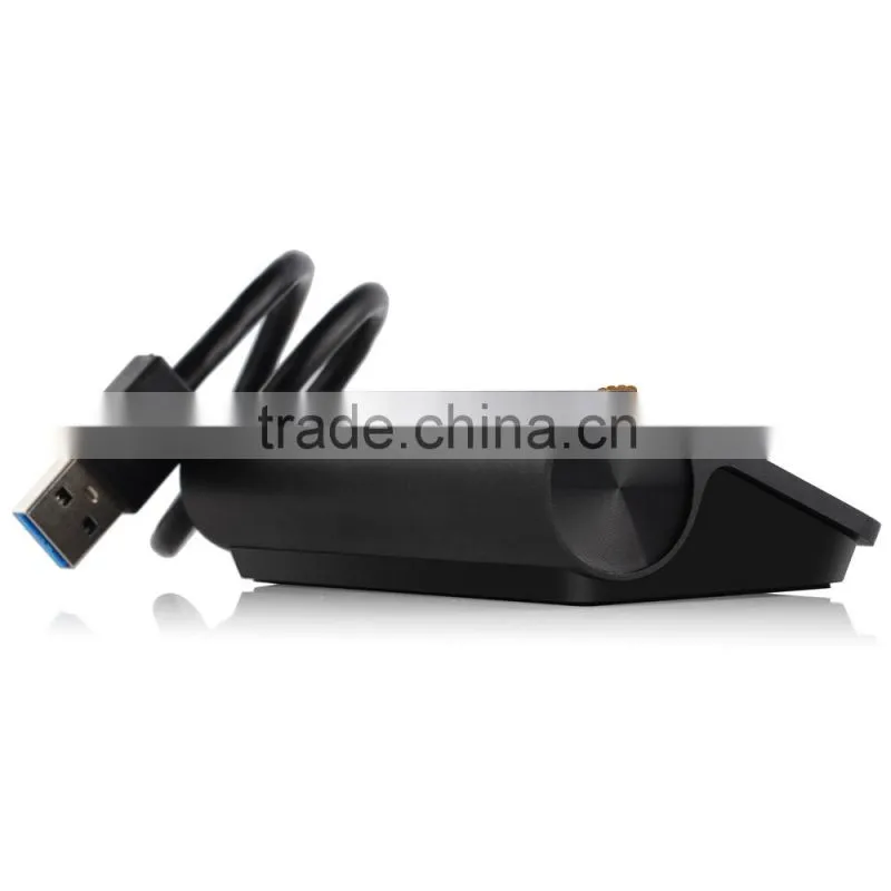 Hot Selling 4 port aluminum usb por hub, 4 port usb 3.0 hub with 30" cable