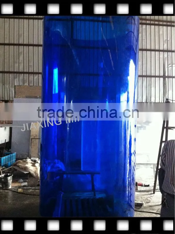 acrylic cylindrical aquarium