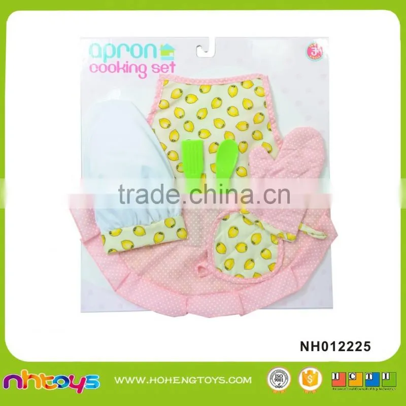 Pretend play kitchen cooking cloth
