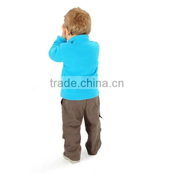 Latest fashionable style baby warm soft polar fleece jacket