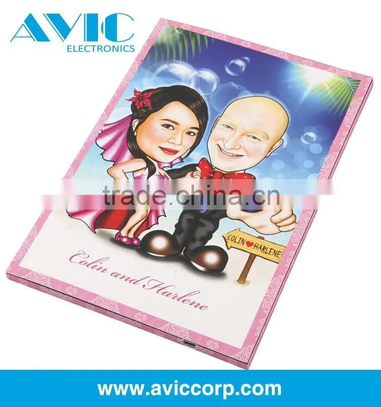 2.4/2.8/4.3/5/7/10.1 inch LCD TFT video brochure , video brochure module