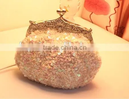 2014 wholesale Elegant Fashion party bag vintage bead evening bag
