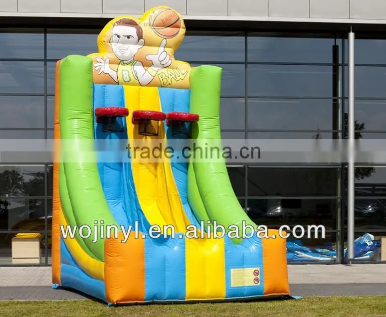 Inflatable basketball goal for shooting games/inflatable basketball field