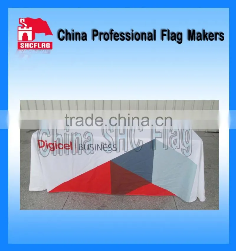 Customized design printed promotion event show 6ft/8ft table covers