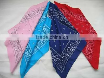 2014 cheap custom printed bandana for wholesale