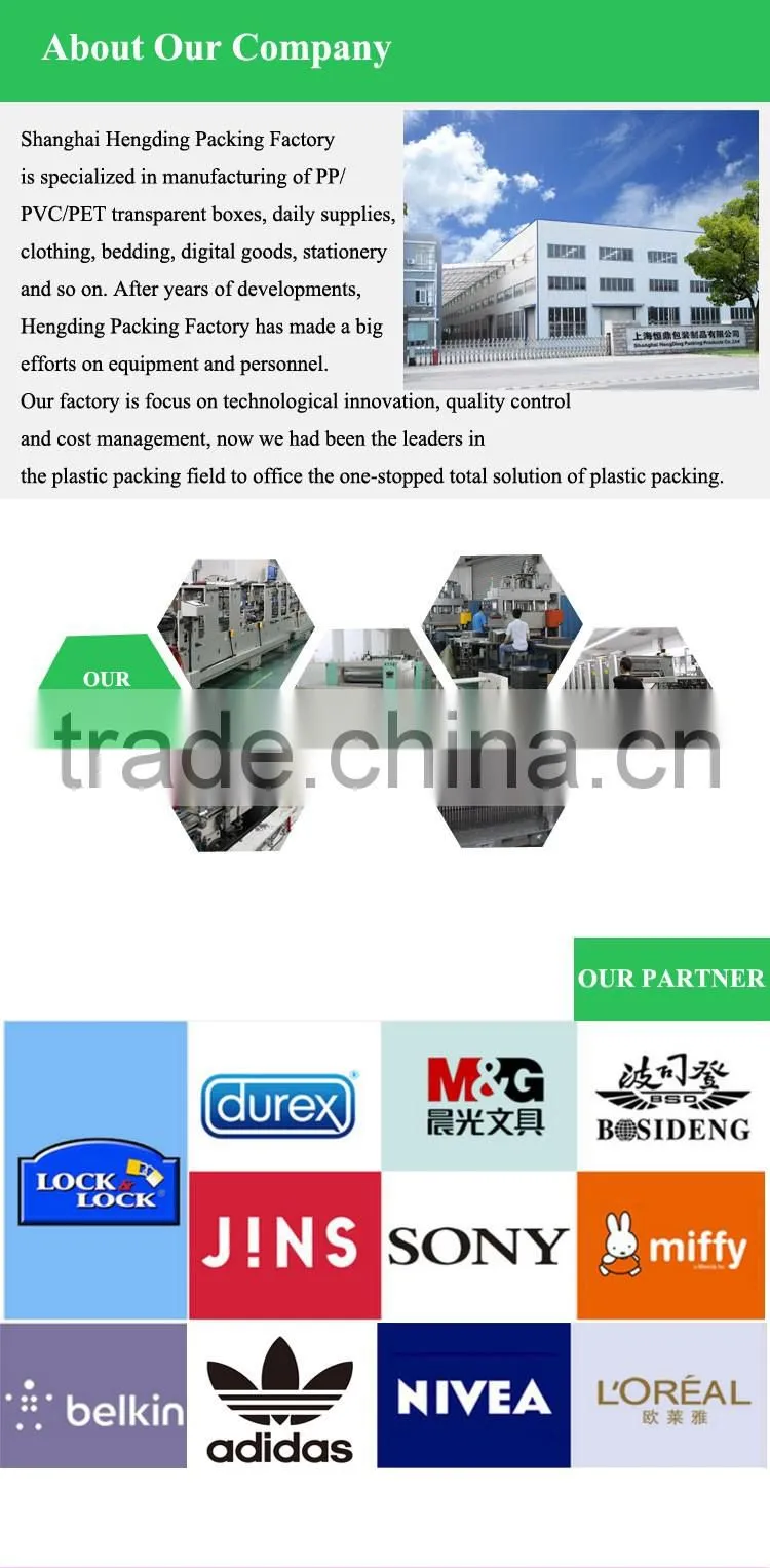 hot-selling recyclable clear pvc gift boxes wholesale