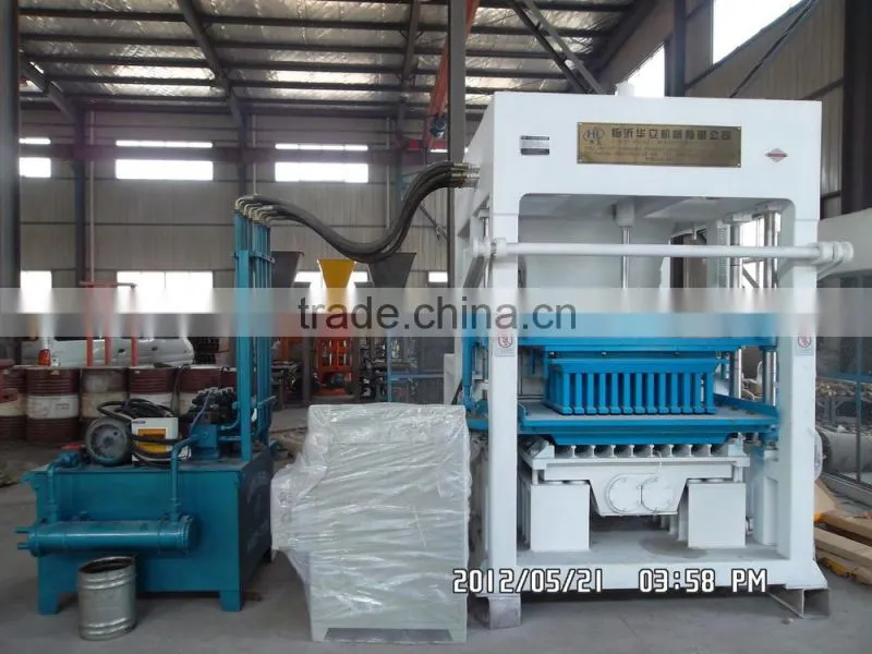 QT4-15 Vibrate Electric Model Cement Block Making Machine / Cement Block Making Machine Price for Sale