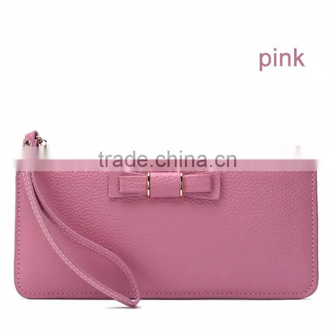 Lining Fabric Wallet Women Leather Wallet Ladies Wallet Wholesale