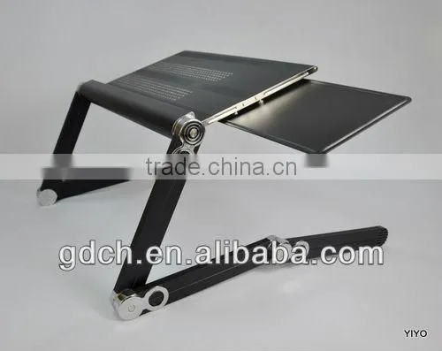 Multifuctional ergonomic design adjustable portable computer desk