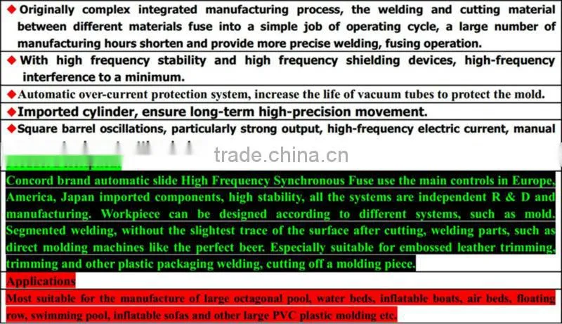 My factory produces all kinds of conveyor belt welding machine