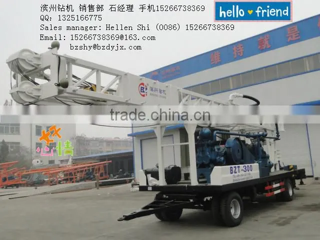 Tunisia well received ! water well drilling rig