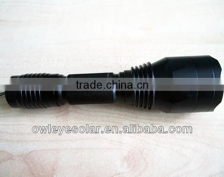 Strong light torch/ rechargeable LED flashlight/police led torch flashlight