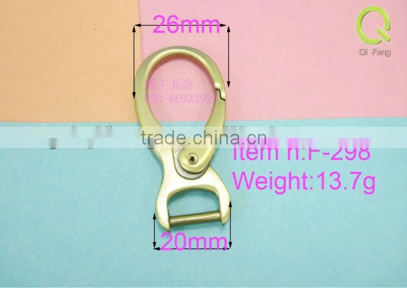 portable purse hook qifeng Metal swivel hook -298
