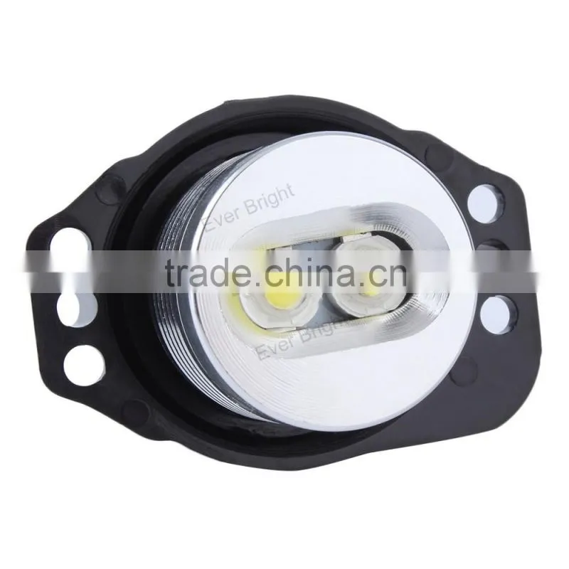Hot selling product 2Pcs Angel Eyes headlights Car Auto Bridgelux chips LED Light For B-MW angel eyes E90 Sedan angel eyes