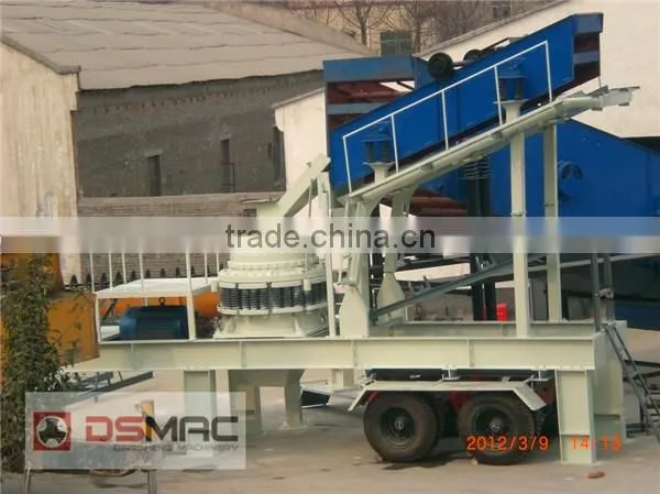 High Flexibility Mobile Cone Crusher, protable crusher From China Top10 Brand