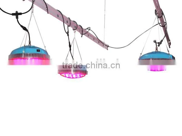 UFO shaped round 140W led grow lights 126w grow light decorative greenhouse led light