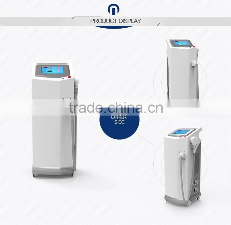 2016 Best Seller Painless and Permanent Depilator Semiconductor laser 808nm 808nm diode laser hair removal for all skin type