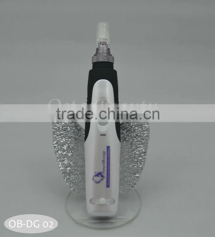 Electric micro pen needles medical skin derma roller machine OB-DG 02