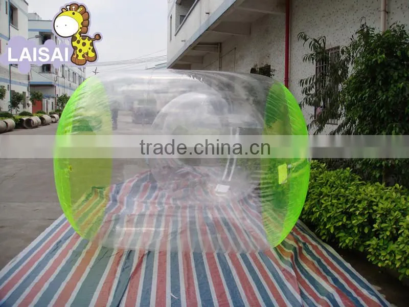 New design factory price inflatable Air ground/ water walking ball for sale, giant water walking ball,cheap zorb ball f for sale